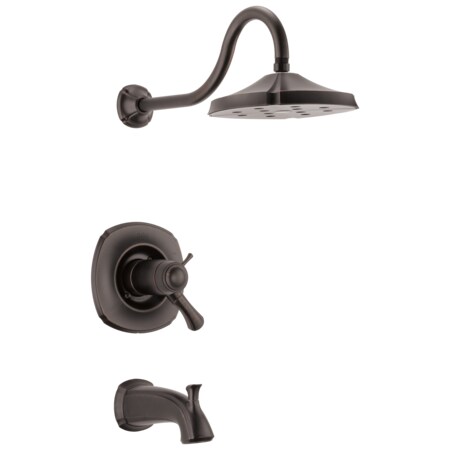 Delta Addison TempAssure 17T Series H2Okinetic Tub & Shower Trim VB T17T492-RB